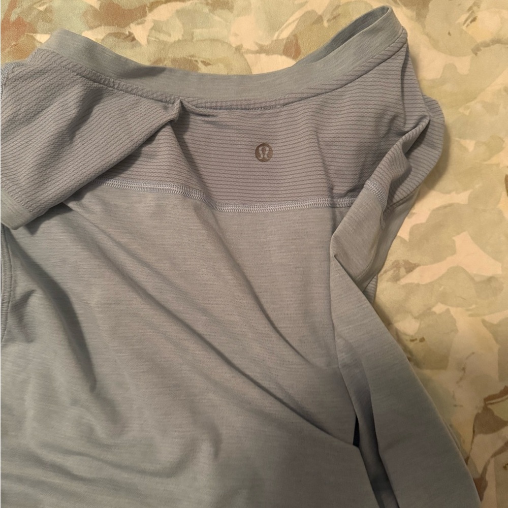 lululemon athletica Blue Tank Top